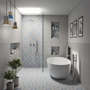 Elios DecoAnthology ETNIC B-LIGHT-BLUE bagno